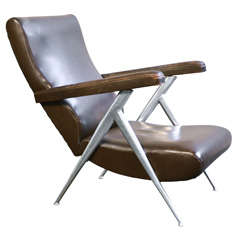 Pair of adjustable lounge chairs