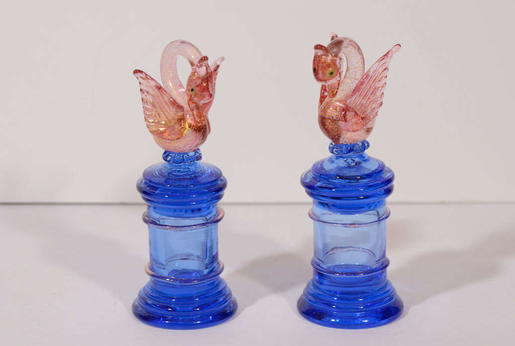 A pair of Venetian Glass paperweights