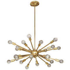 24 Light Starburst Chandelier by Majestic