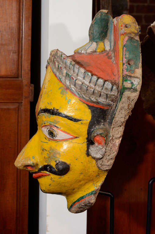 Shiva and Parvati Festival Masks For Sale 3