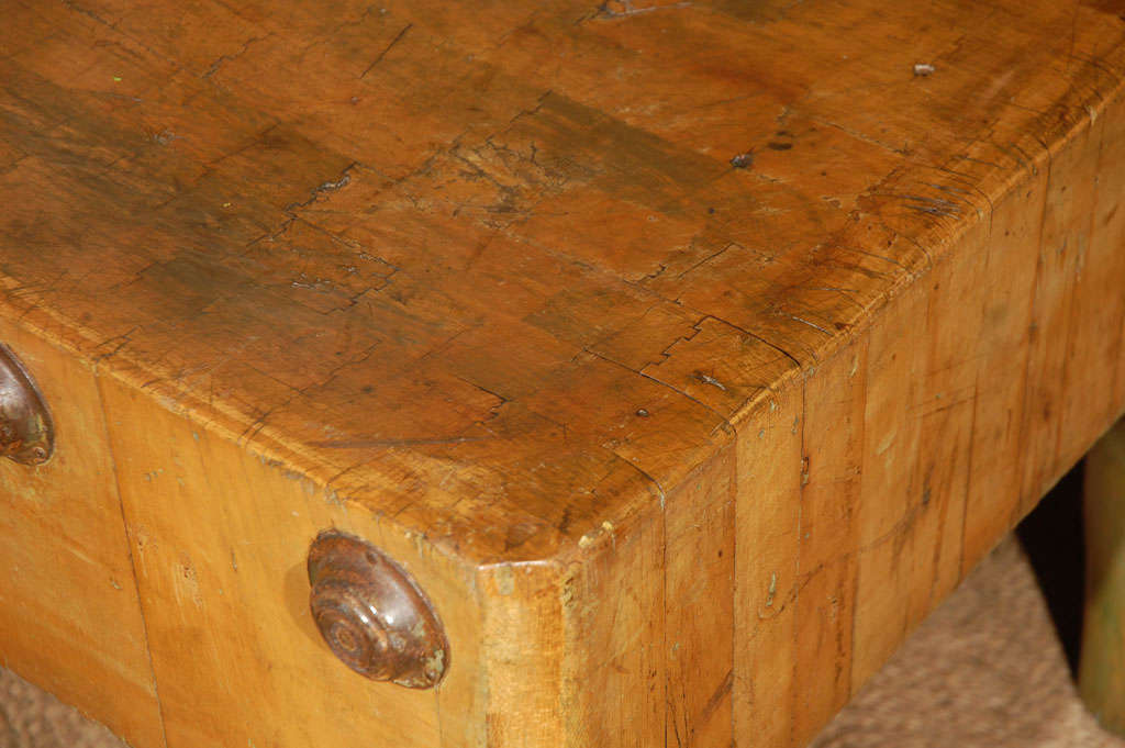 french butcher table