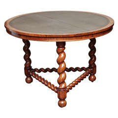 19th century English, Barley Twist Table
