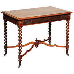 19th century English, Barley Twist Table 19th century English, Barley Twist Table