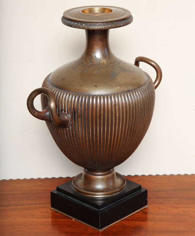 19th century Neo-classical Bronze Urn 2