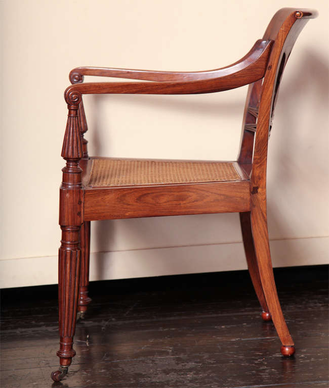 A 19th century Set of Six Side Plus Two Armchairs 2