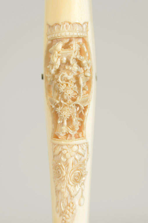 19th Century Chinese Ivory Export Glove Stretch For Sale 5