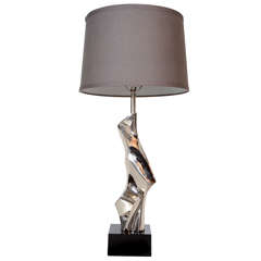 Mid Century Modernist Sculptural Lamp by Laurel