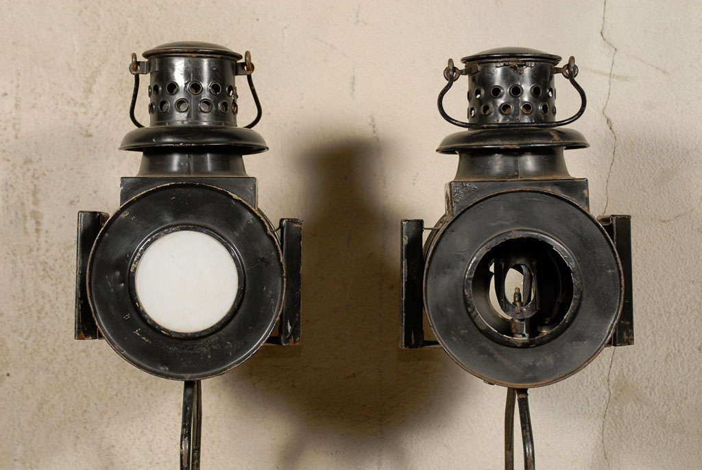European Railway Lanterns, Three varied styles 1