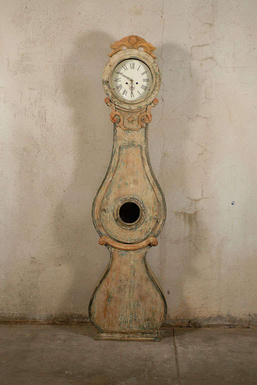 Elegant 19th Century Fryksdahl Swedish Clock 4