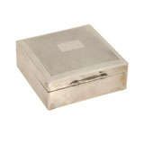Art Deco English Sterling Silver Box