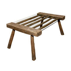Antique Drying Rack Coffee Table