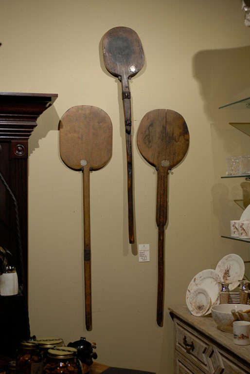 Antique French Baking Paddles