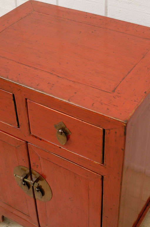 Elm Pair of Small Chests