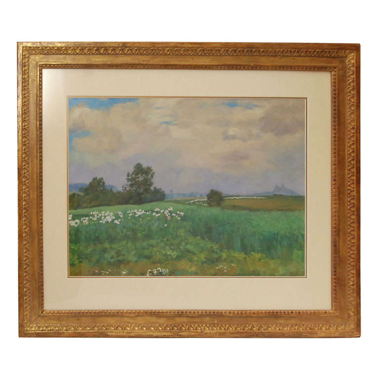 Oil On Board By Frantisek Kavan