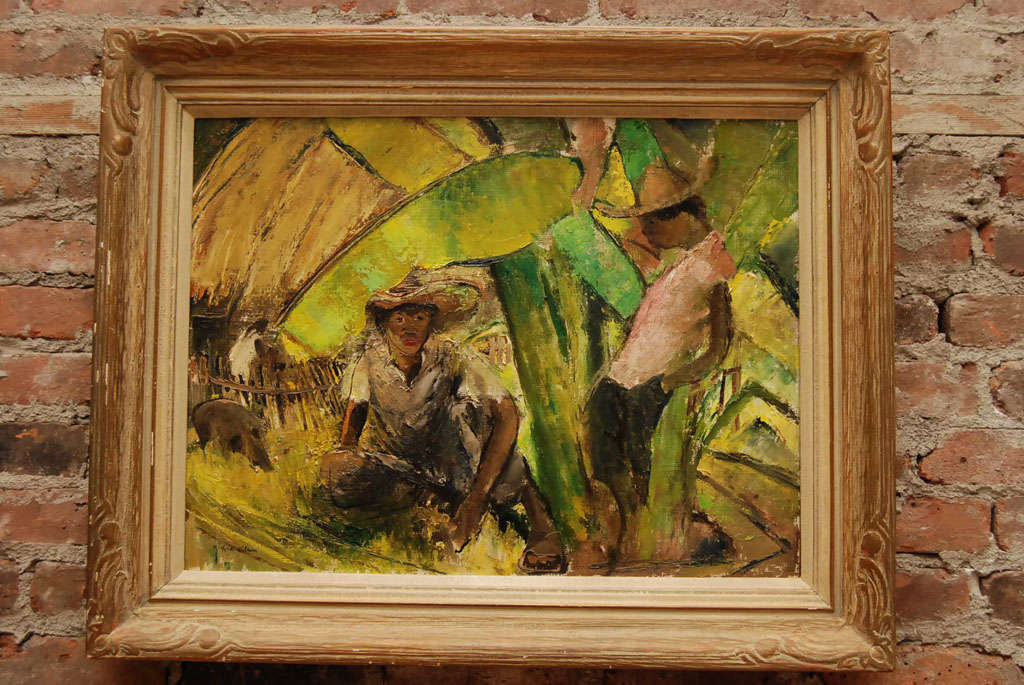 R. York Wilson Oil on Canvas