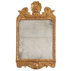 Antique George I Giltwood Mirror, England, circa 1720