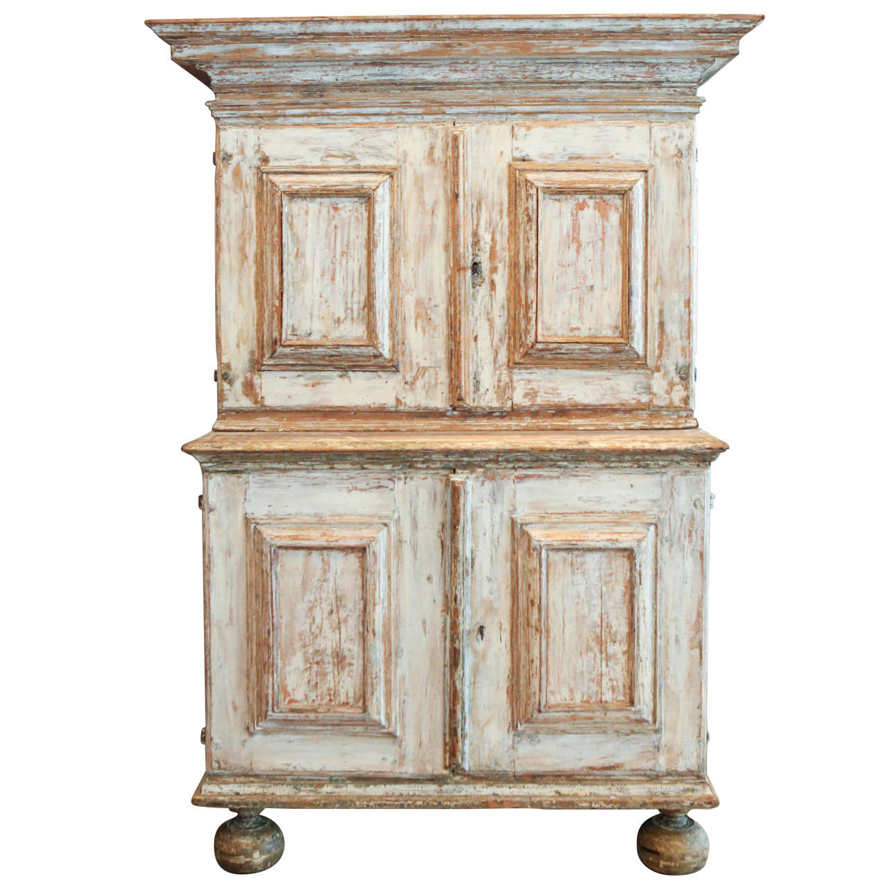 Baroque Hutch, Sweden 18th Century