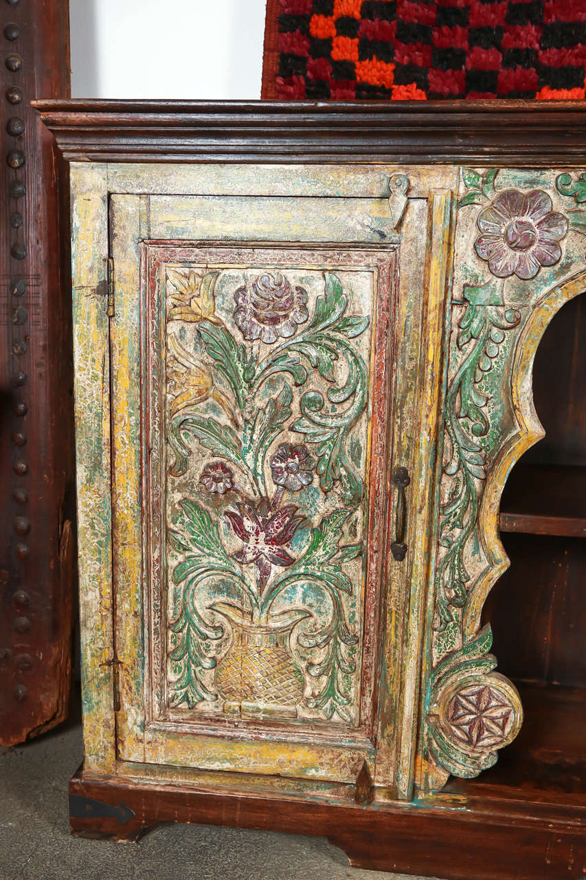 Hand-Painted Hispano Moresque Cabinet 2