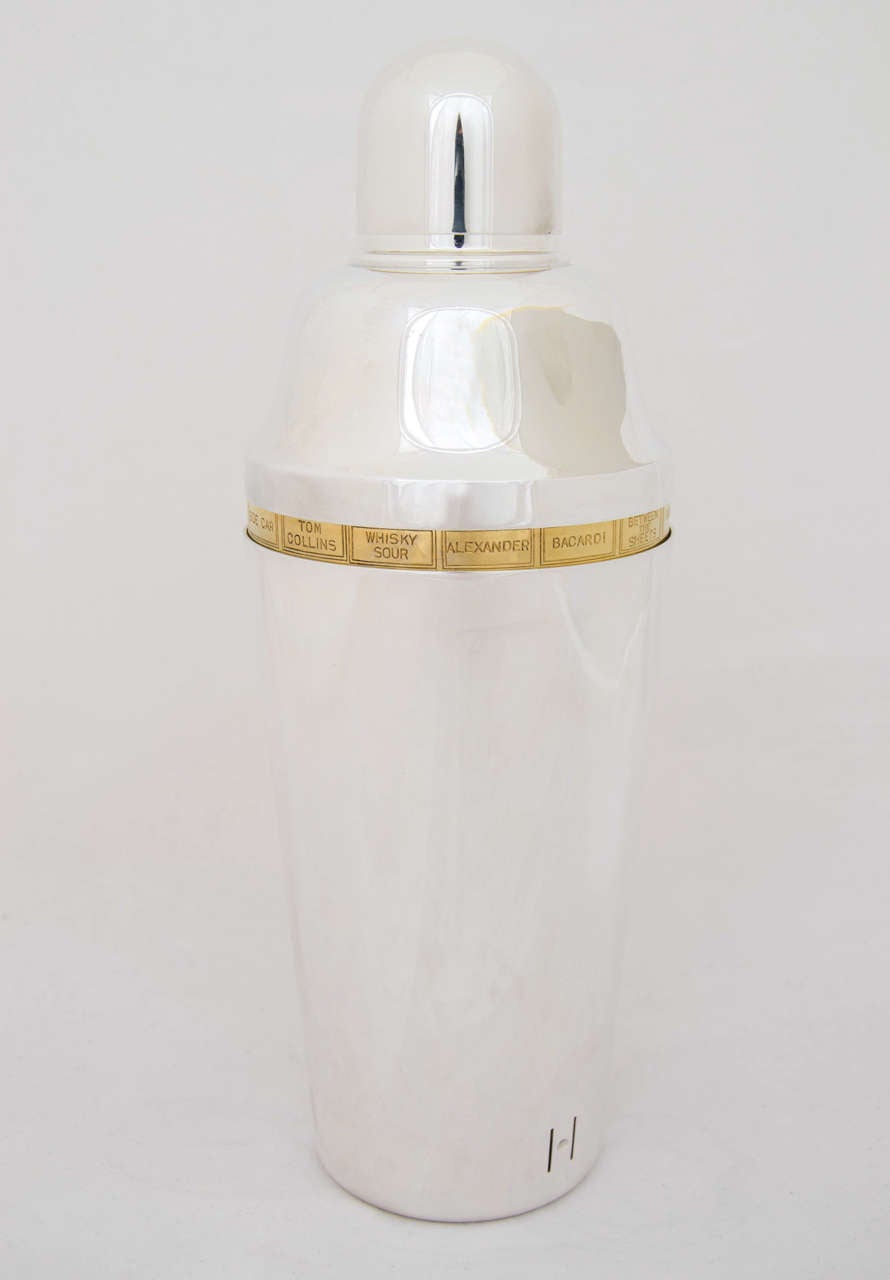 Recipe Cocktail Shaker In Good Condition In London, GB