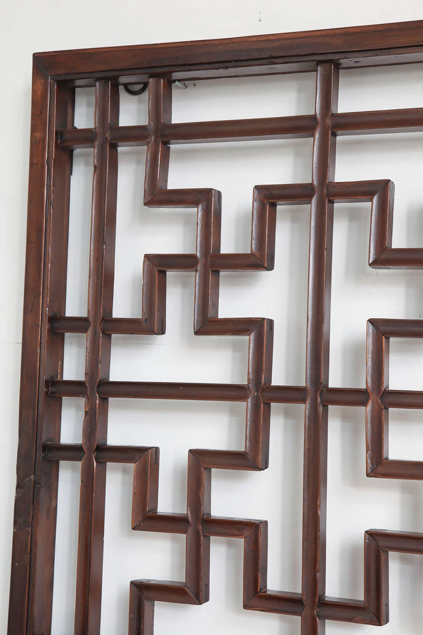 A Lattice Screen Panel In Excellent Condition In New York, NY