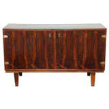 Lovig Rosewood and Brass Sideboard