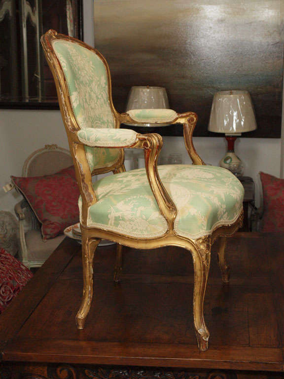 Louis XV Fauteuil 4