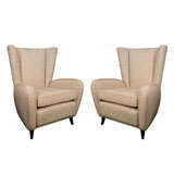Pair of Sculptural Lounge Chairs