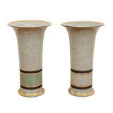 Almost-matched Pair of Vases by Royal Copenhagen