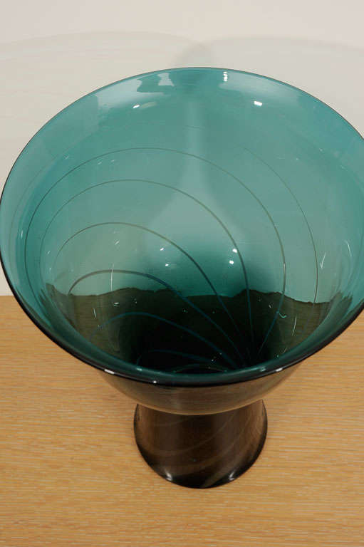 Fin du 20e siècle Vase « Pipe » de Venini