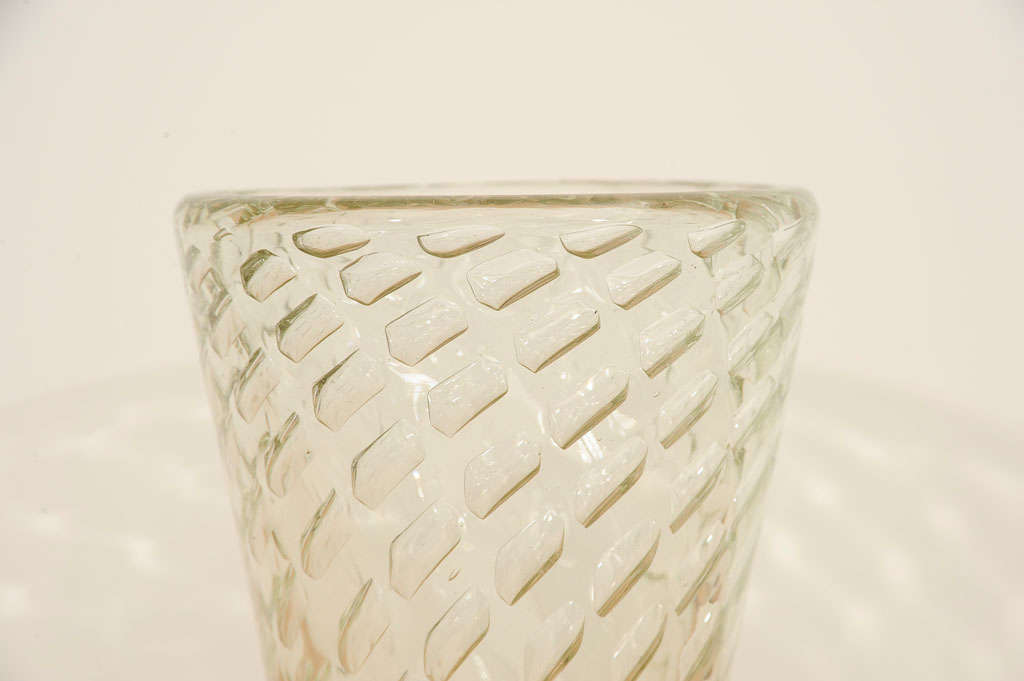 Mid-Century Modern Murano Glass Vase