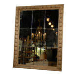 Carved Nine Panel Mirror