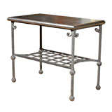 Antique 20th Century Iron Butler's Table
