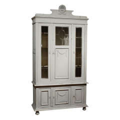 19th Century French Small Breakfront Cabinet