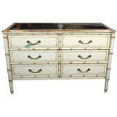 Faux Bamboo Dresser 5