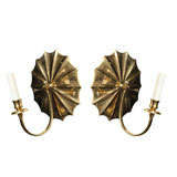 fabulous brass sconces with understated arms