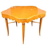 Five-Sided Maple Game Table