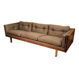 the Mid Century Sofa in the Style of Florence Knoll