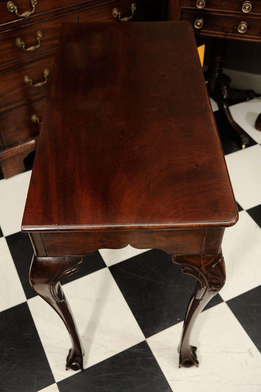 Mahogany Side Table For Sale 4