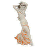 Vintage Rosenthal  Figurine  of 1940s Showgirl