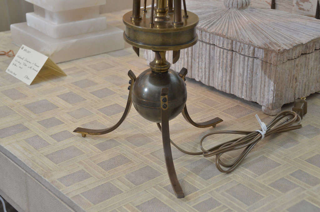 French Desk Lamp by Jansen