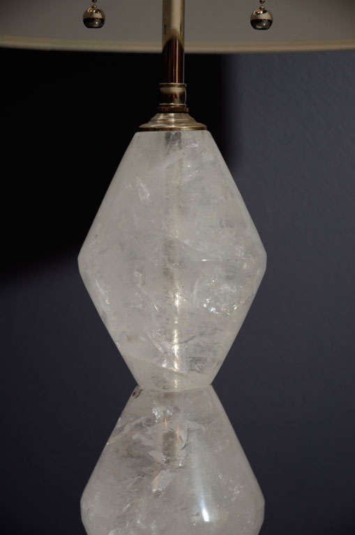 American Rock Crystal Diamond Nickel Lamps For Sale