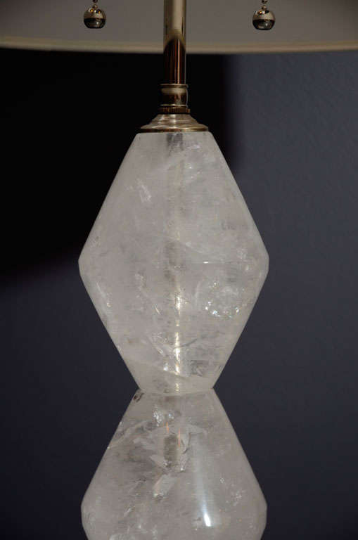 Rock Crystal Sphere Lamps For Sale at 1stdibs