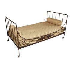 19th Century French Campagne Bed