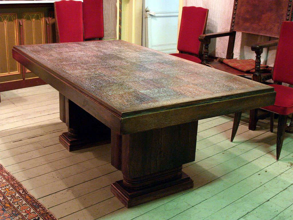 French Dining Table and Chairs