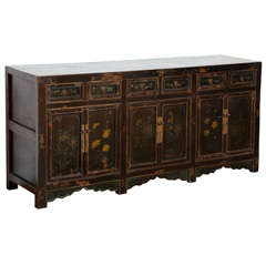 Antique Lacquered  Sideboard