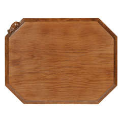 Vintage An  Oak Chopping Board by Robert “Mouseman” Thompson