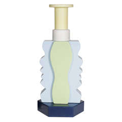 A massive Memphis Ceramic Vase by Ettore Sottsass for Bitossi.