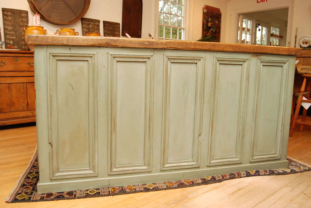 Painted English Counter from General Store 2