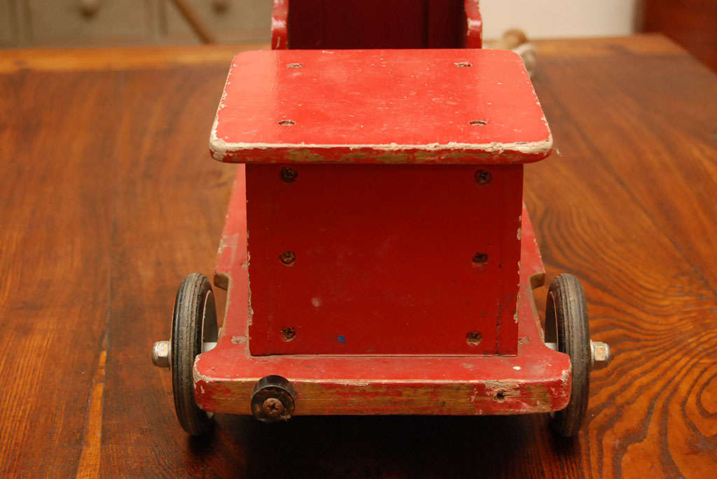English Painted Antique Toy Train 2