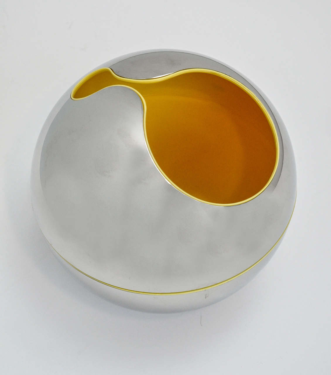 Stainless Steel Gio Pomodoro Sphere or Holder for Alessi d'Apres, 1972